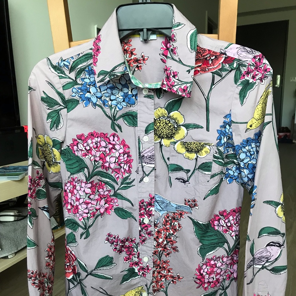 Boden floral shirts